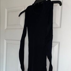 Helmut Lang Midnight Black Bodysuit